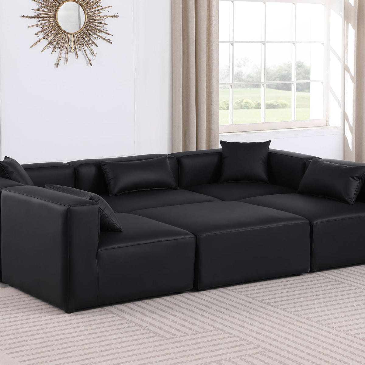 Cube - 6 Piece Modular Sectional