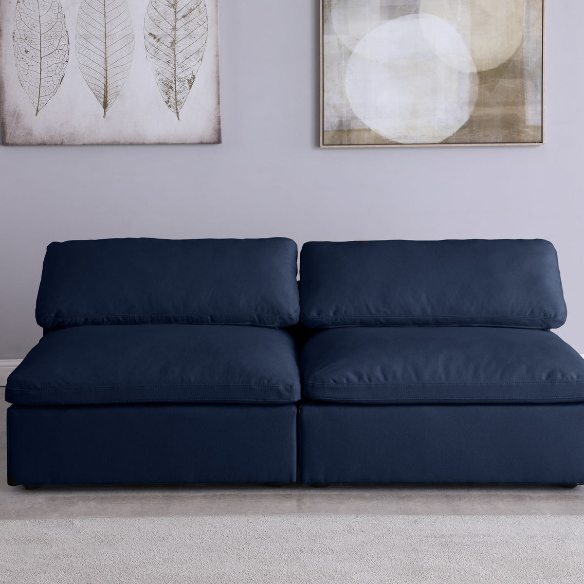 Serene - Modular Armless 2 Seat Sofa