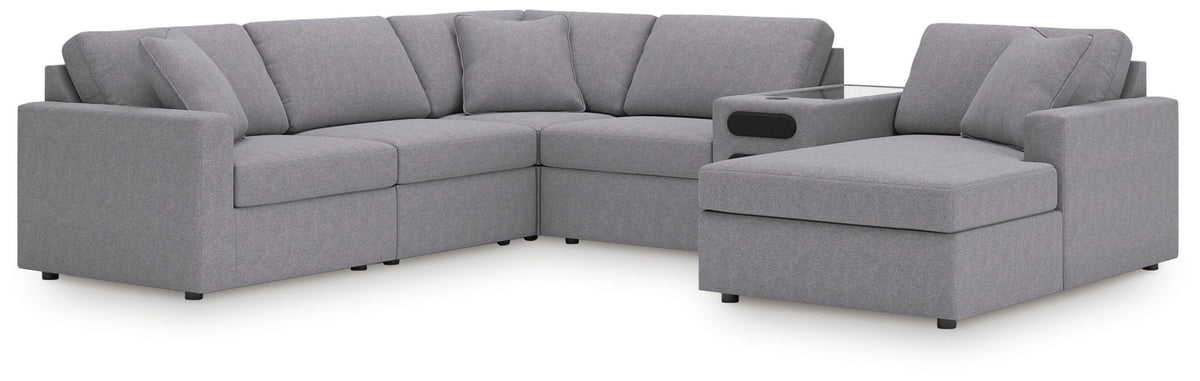 Modmax - U-Shaped Sectional - Granite