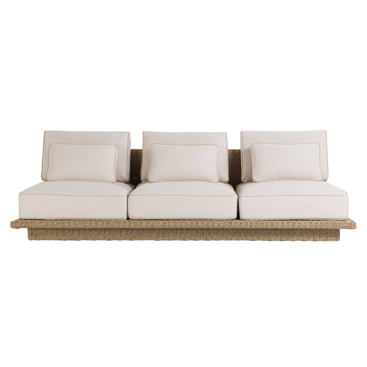 Mora - 96" Outdoor Sofa - Cream