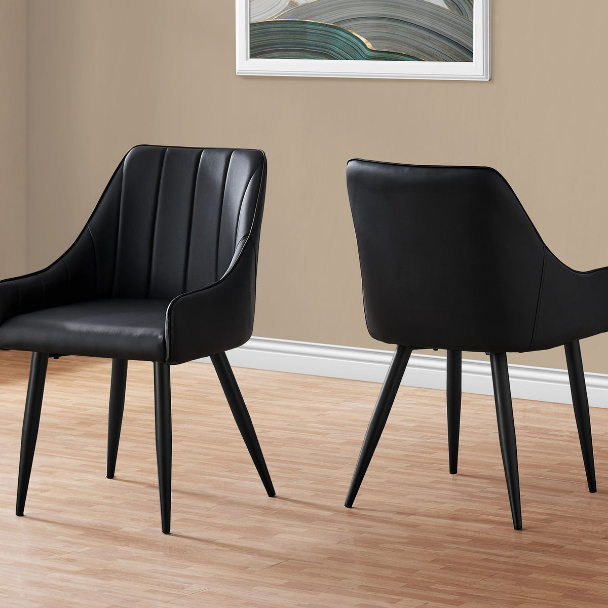 Upholstered Side Dining Chair For Dining Room (Set of 2)