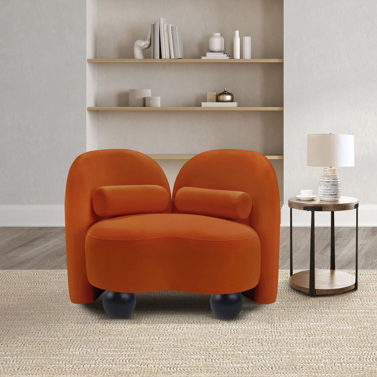 Daphne - Velvet Chair