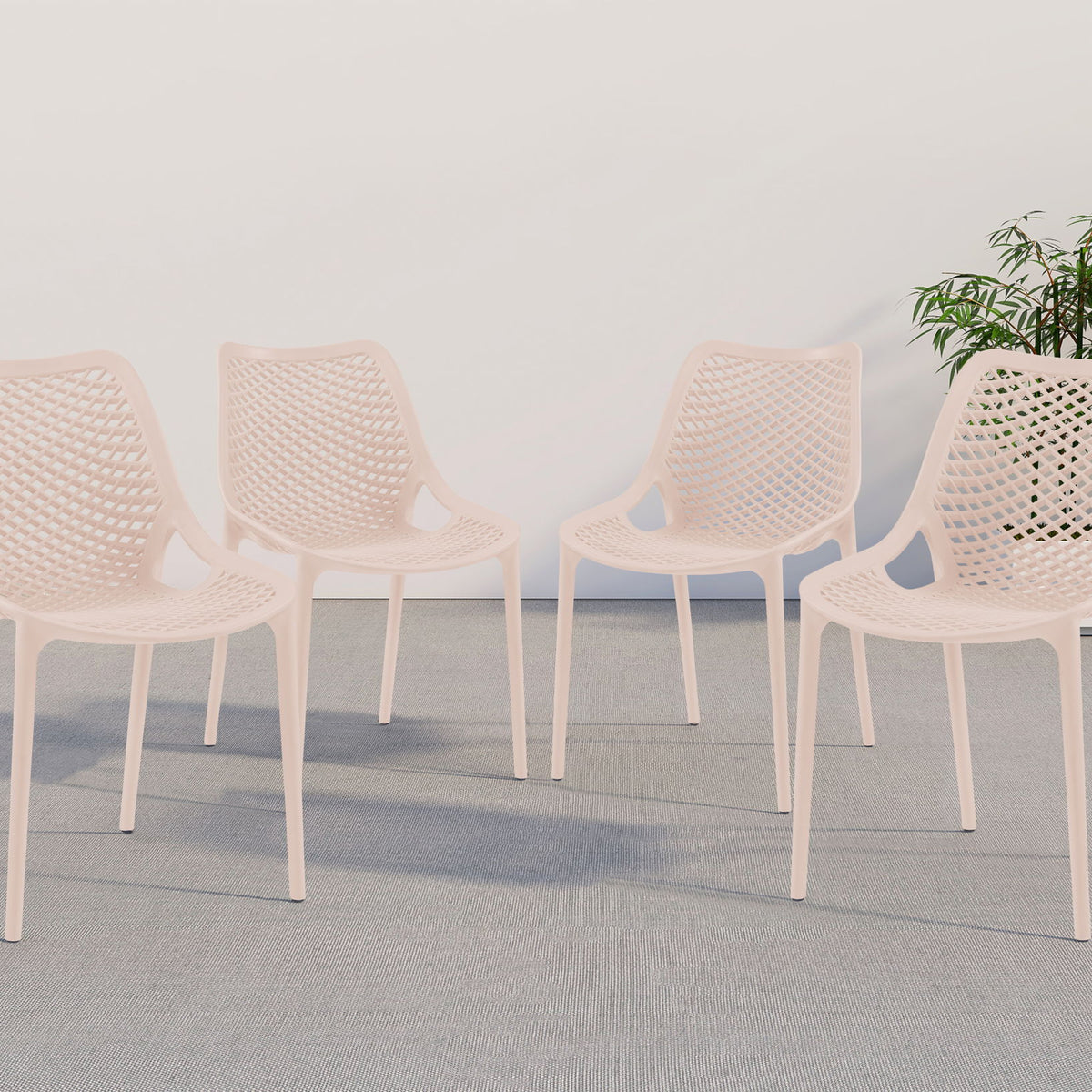 Mykonos - Outdoor Patio Dining Chair (Set of 2)