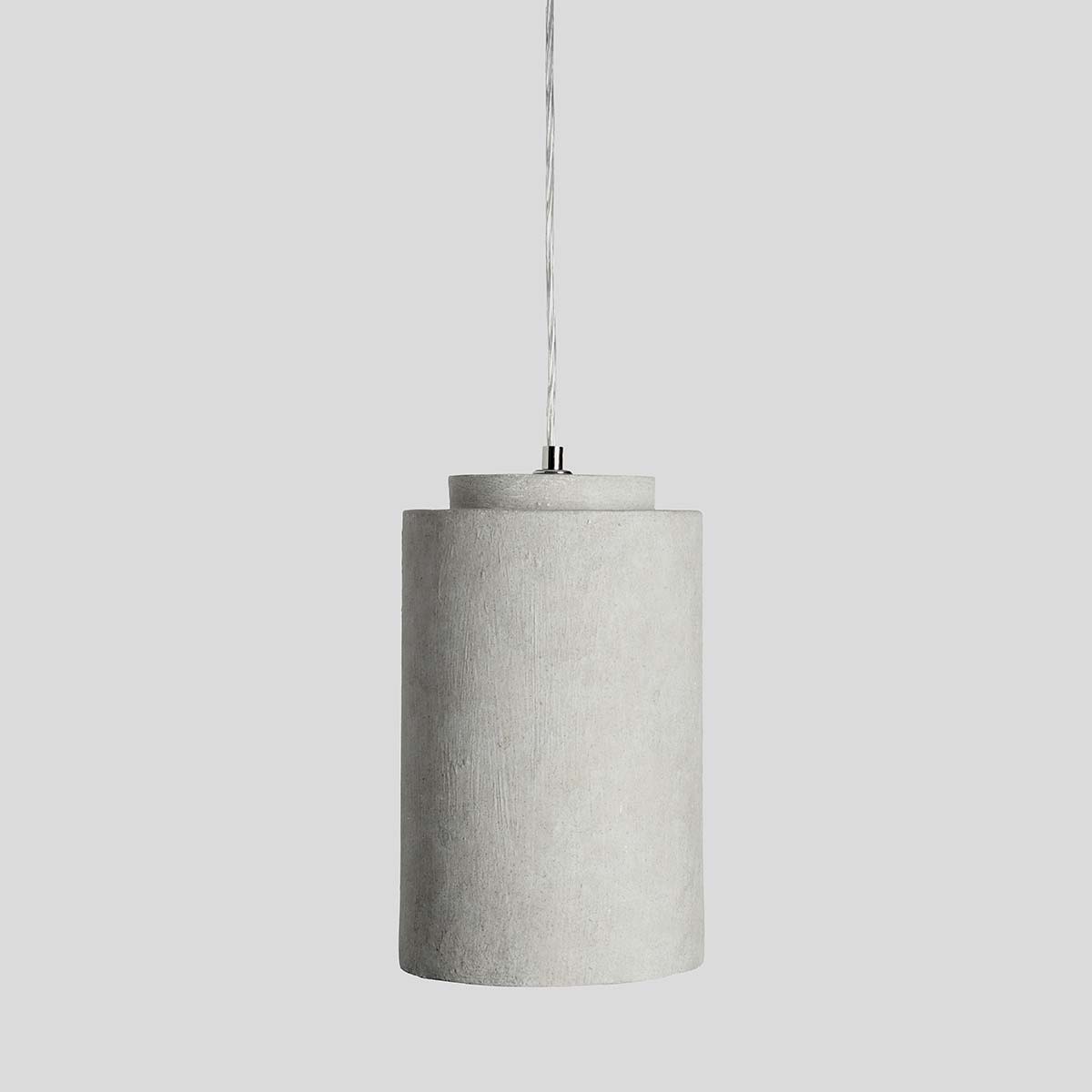 Joel - Concrete Pendant - Light Gray