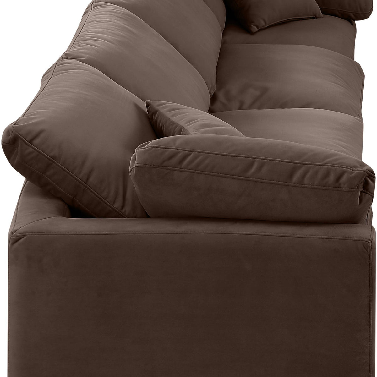 Indulge - Velvet 4 Seat Modular Sofa