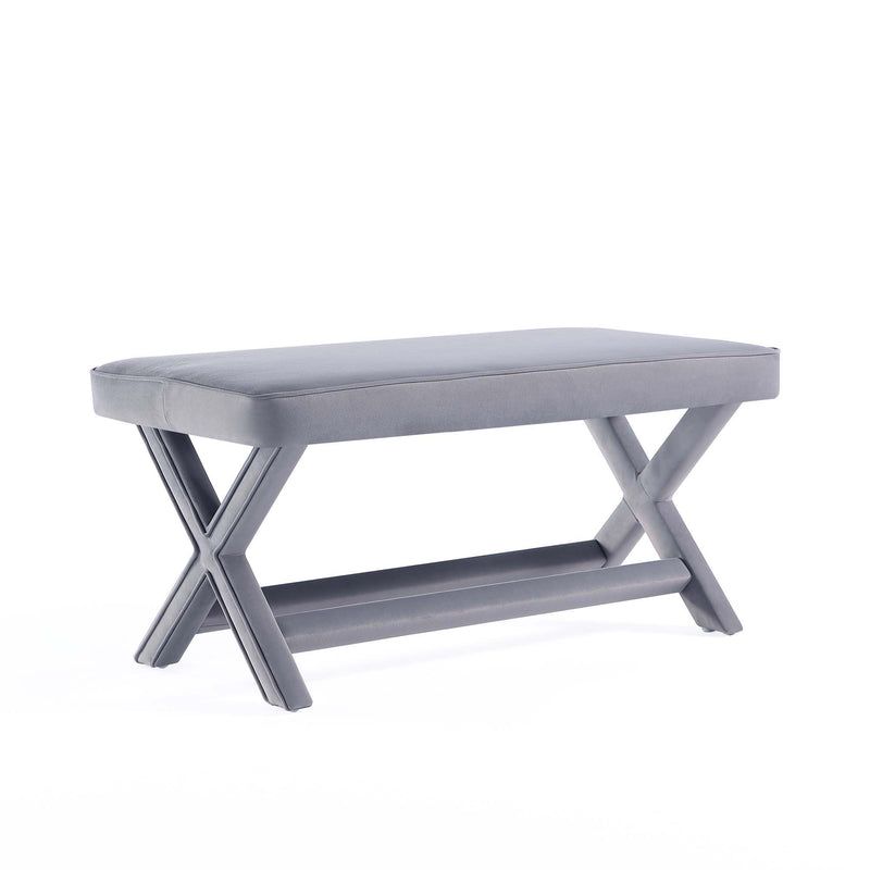 Manhattan Abigail - Velvet Accent Bench