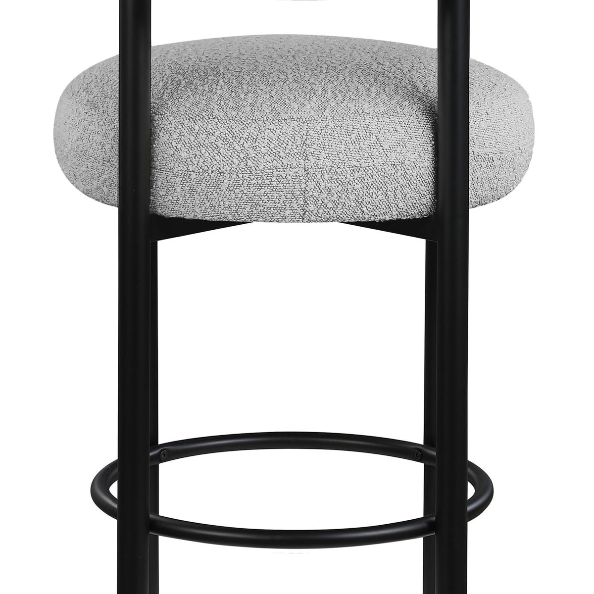 Bordeaux - Stool With Black Legs (Set of 2)
