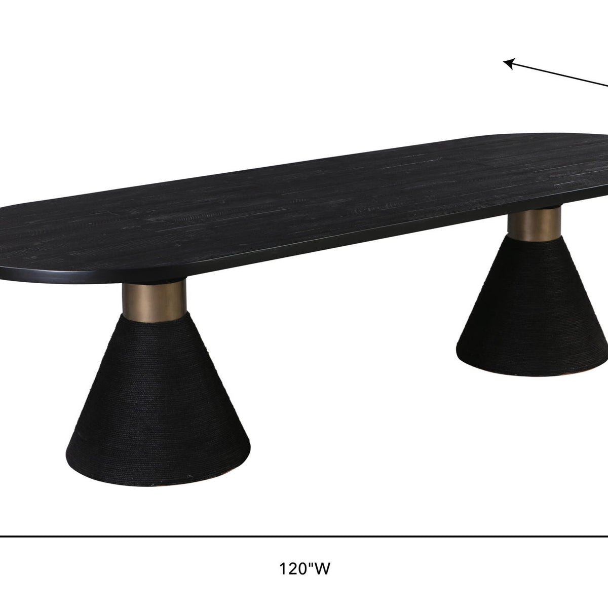 Rishi - Rope Oval Table