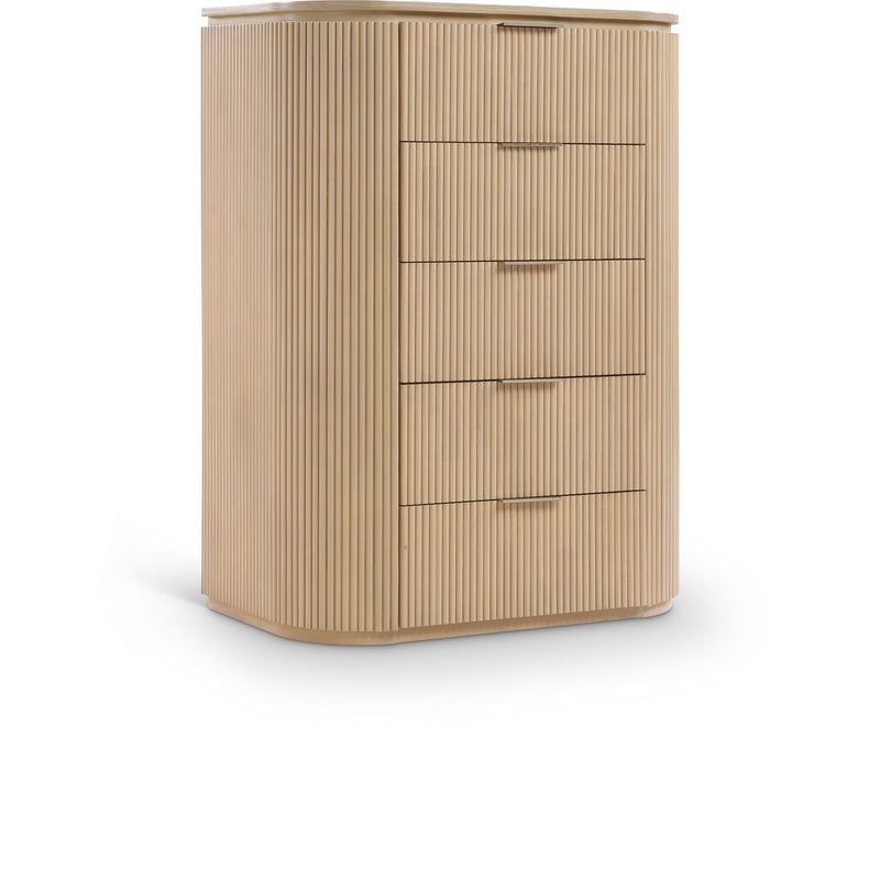 Astrid - Solid Wood And Oak Veneer Chest