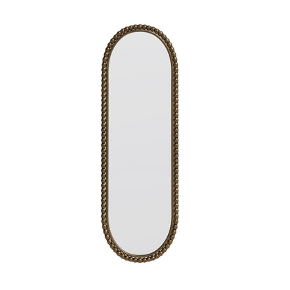 Oval Retro Mirror, Wall Hanging Mirror For Living Room