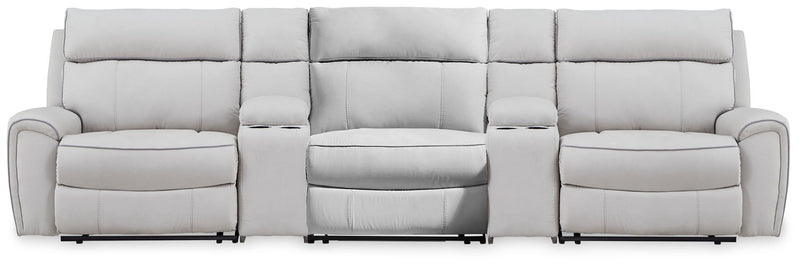 Social Pointe - Reclining Sectional