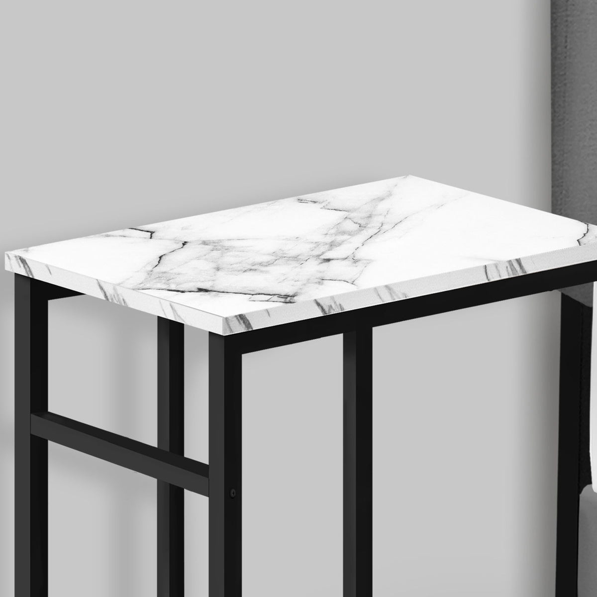 Accent Table, C - Shaped, Contemporary & Modern, Versatile Use