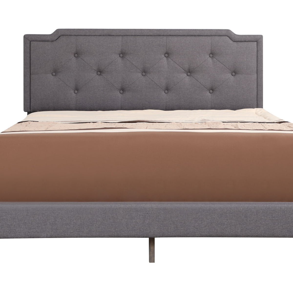 Button Tufted Bed Charming For Cozy Spaces