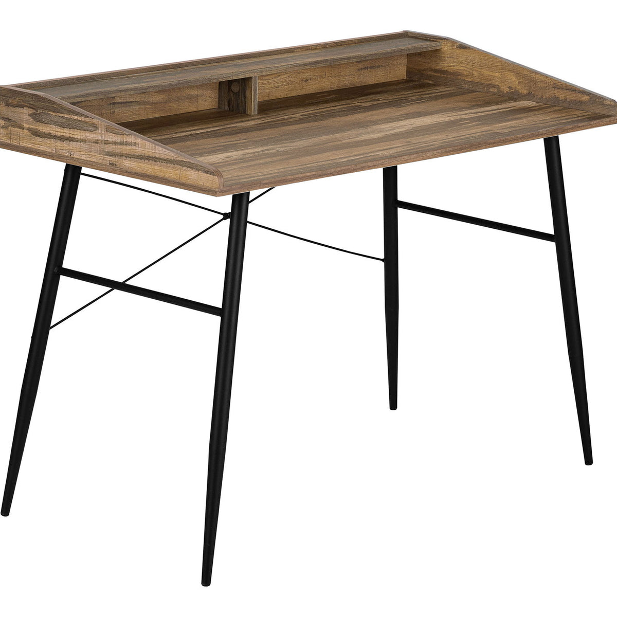 Computer Desk For Home Office, Sturdy Construction, Storage Shelves