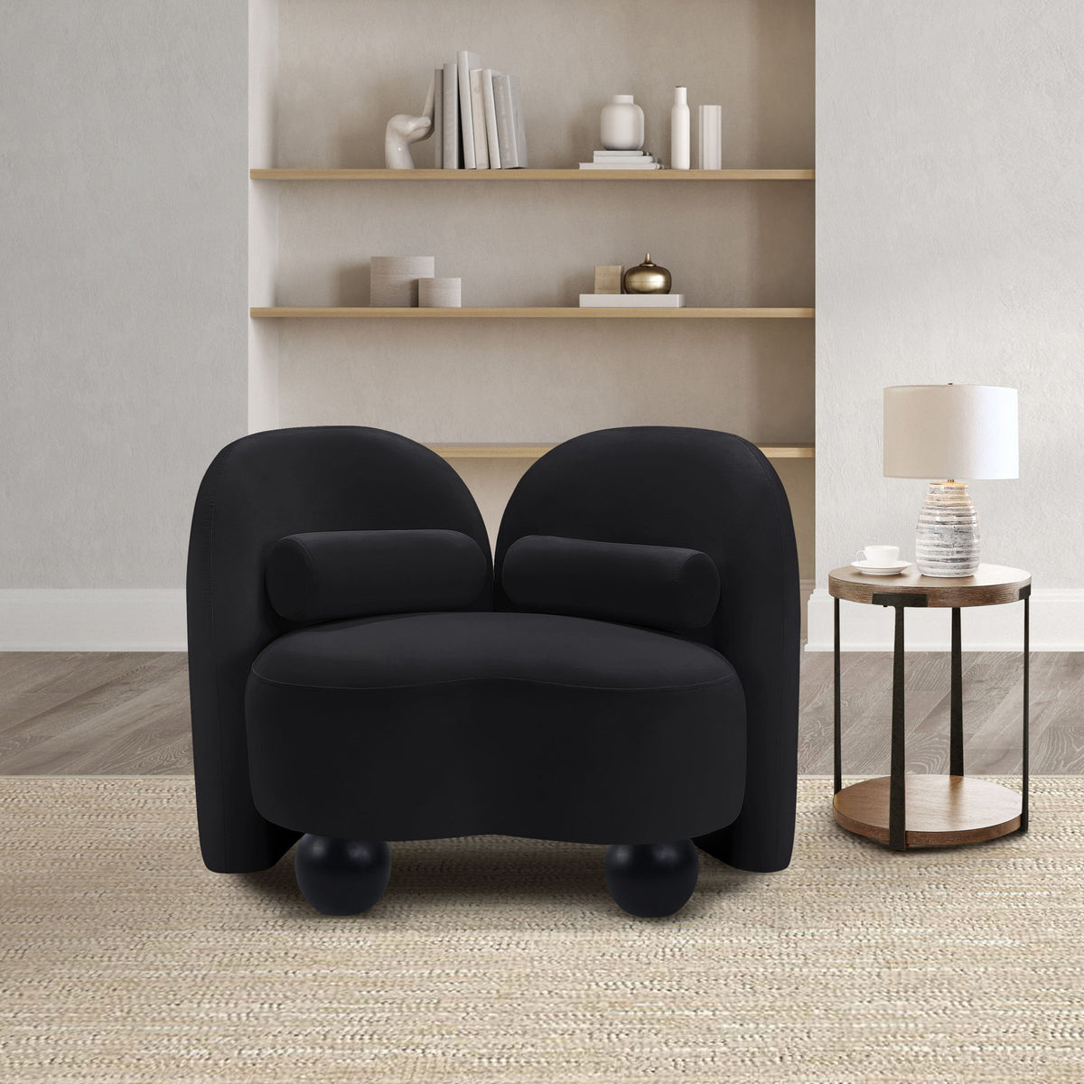 Daphne - Velvet Chair