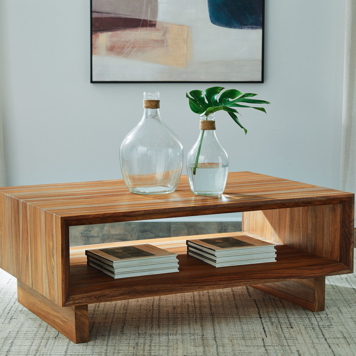 Dressonni - Rectangular Cocktail Table - Brown