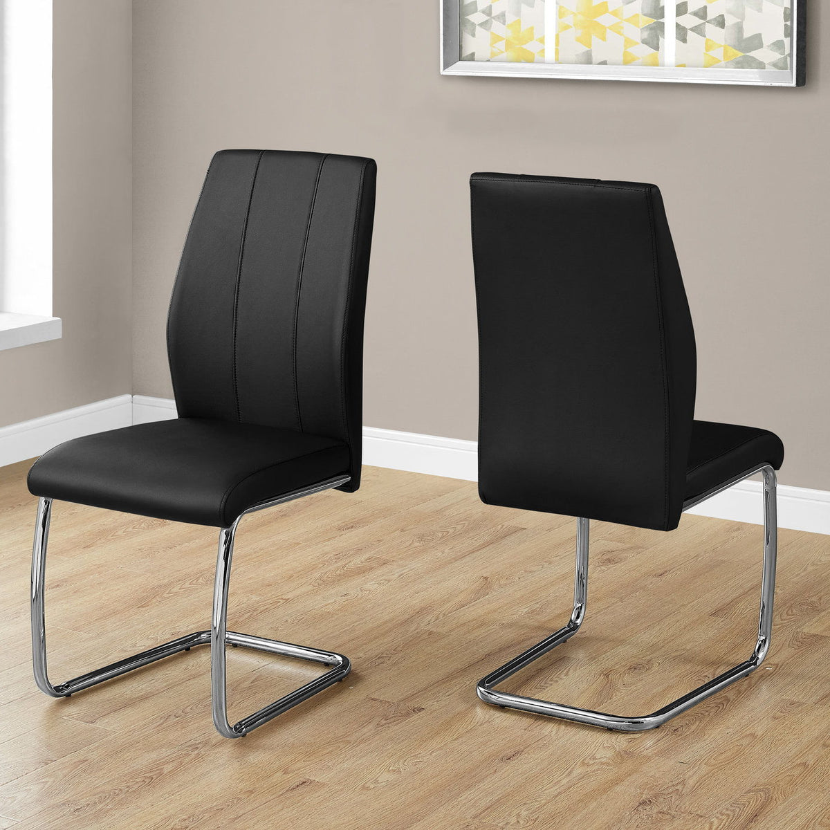 Dining Chair, Side Upholstered For Dining Room, Contemporary & Modern (Set of 2)