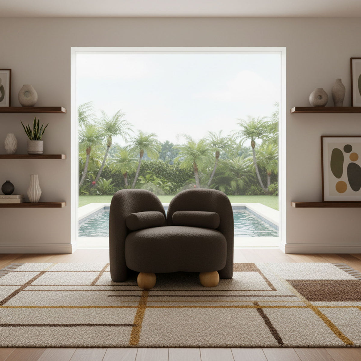 Daphne - Boucle Chair