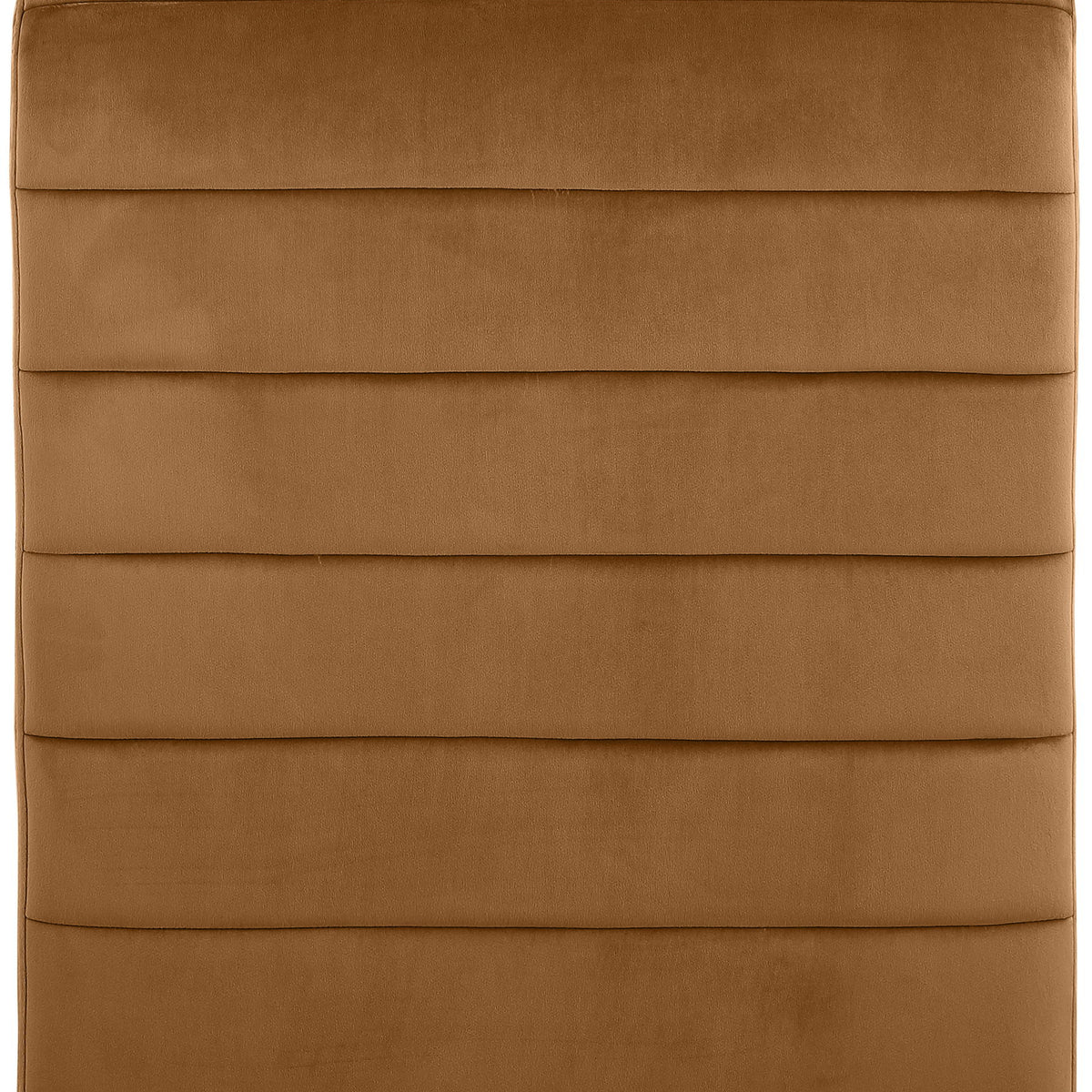 Ivy - Velvet Accent Chair - Saddle