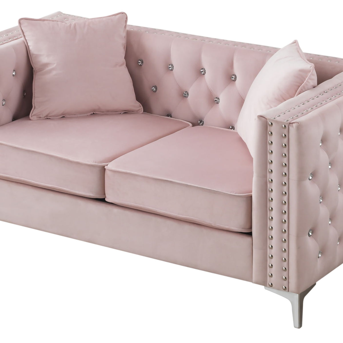Elegant Track Arm Loveseat