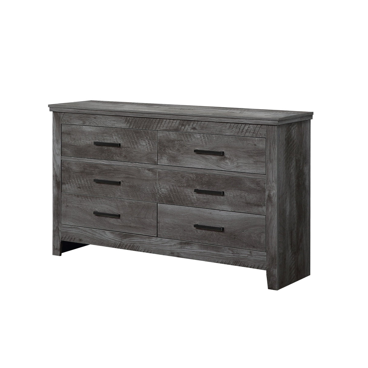 Vidalia - Rustic Dresser - Gray / Oak