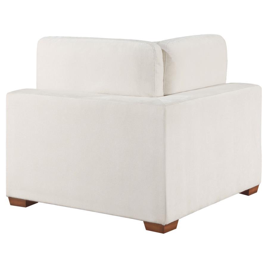 Lakeview - Upholstered Corner Chair - Ivory