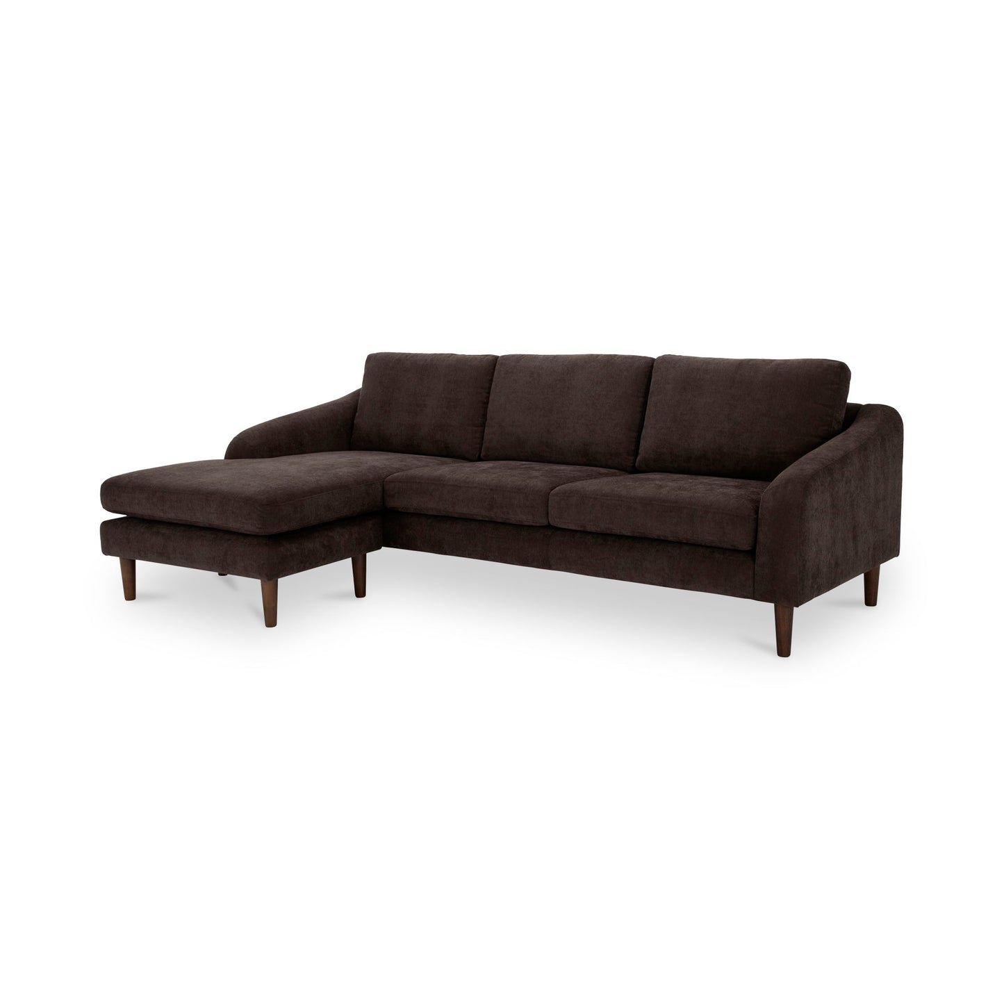 Quinn - Sectional - Dark Brown