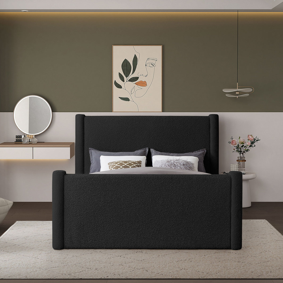 Elias - Boucle Bed
