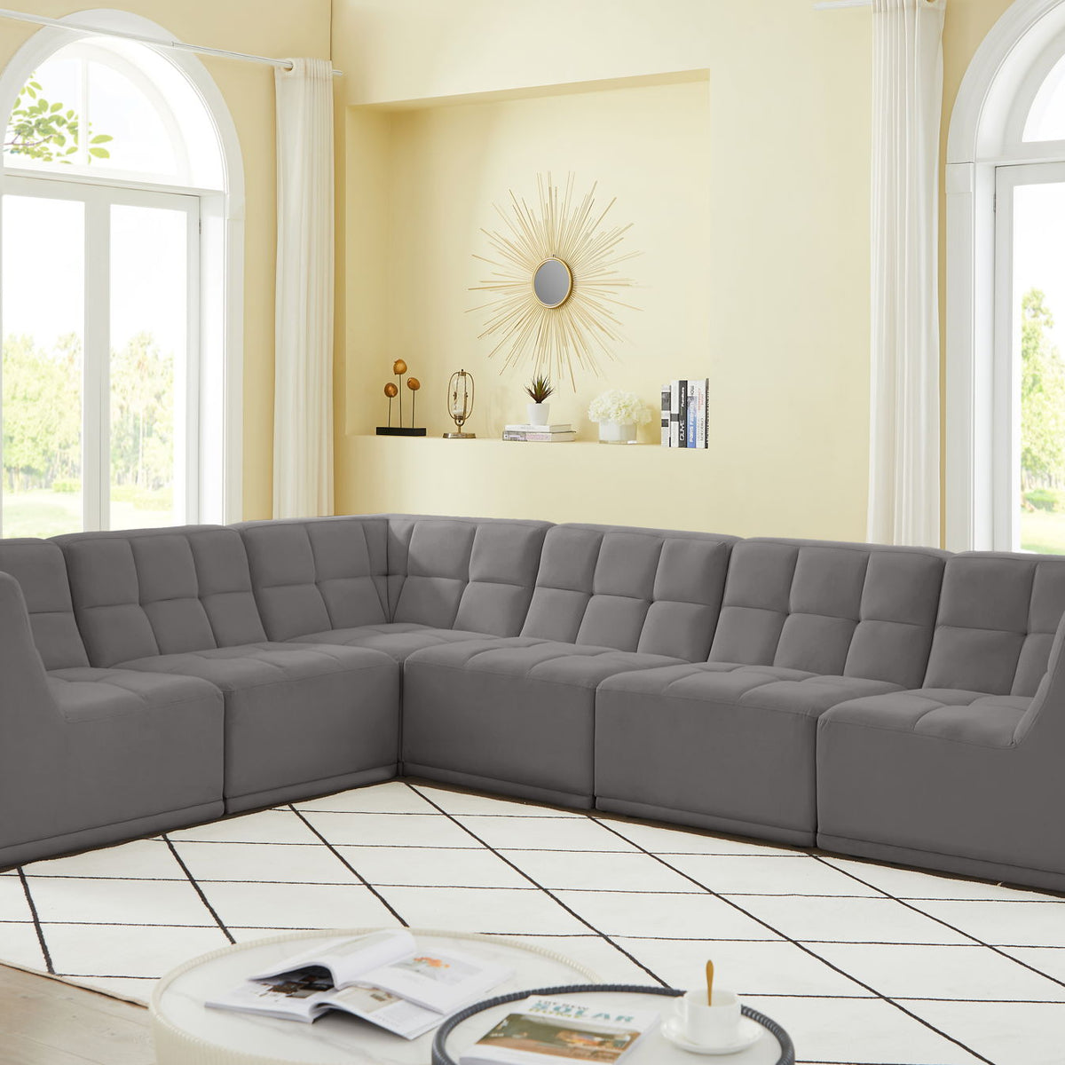 Relax - 6 Piece Modular Sectional