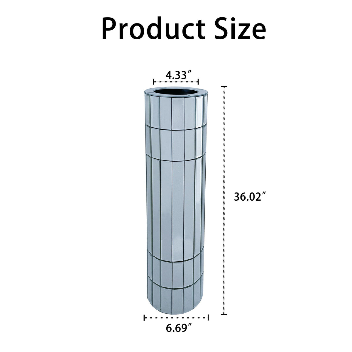 Round Floor Vase For Home & Office Decor