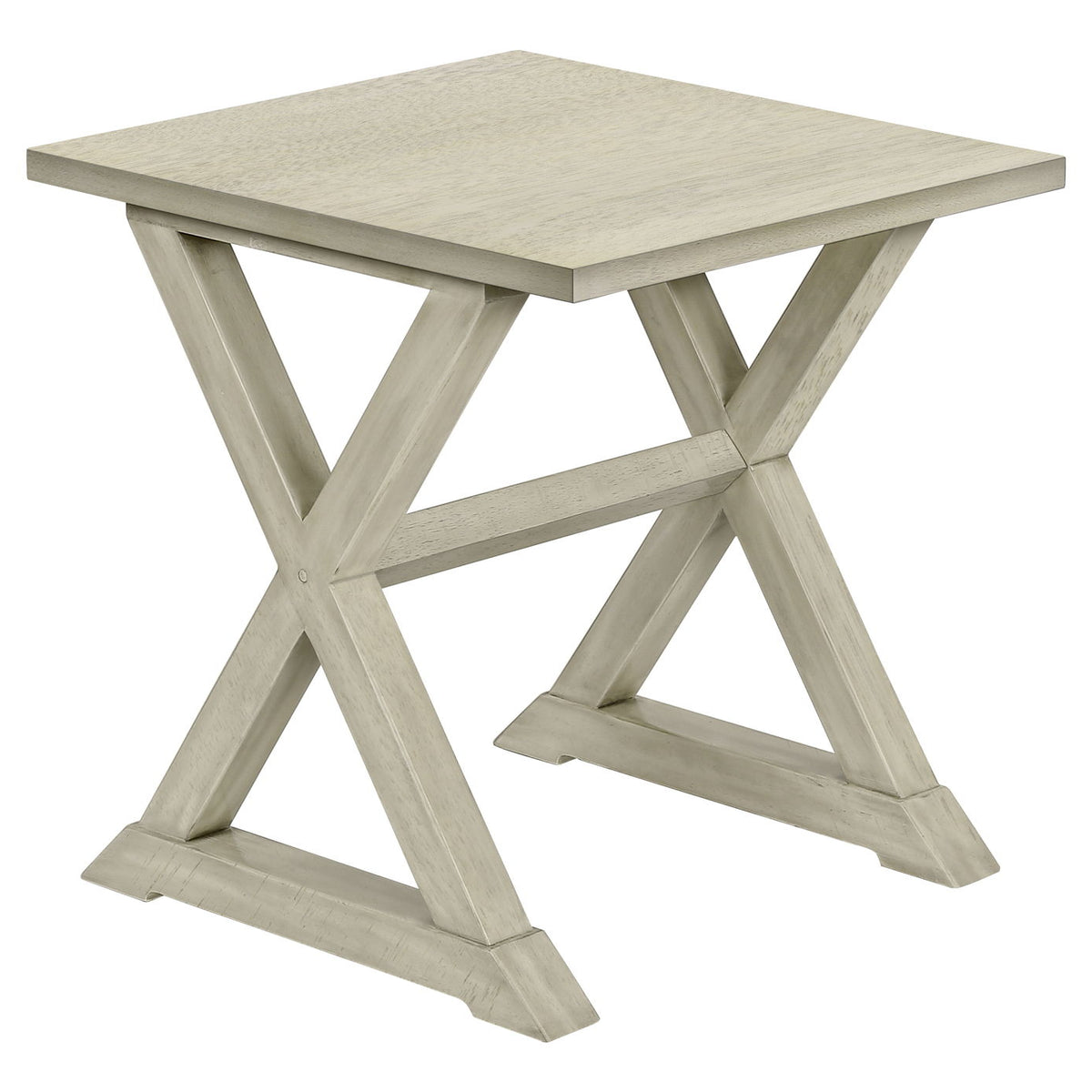 Compact Accent End Table, Square, Transitional