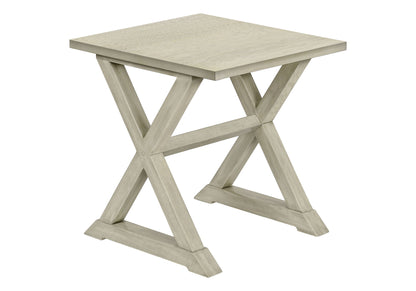 Compact Accent End Table, Square, Transitional