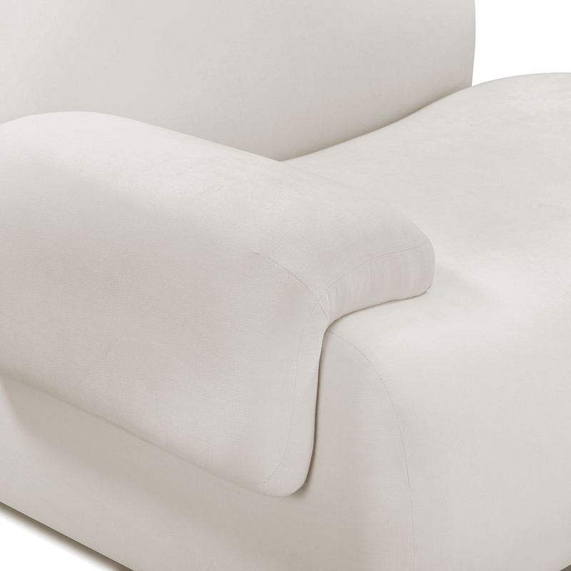 Zenith 116.5" Contract Grade Upcycled Fabric Modular Sofa - Image 8