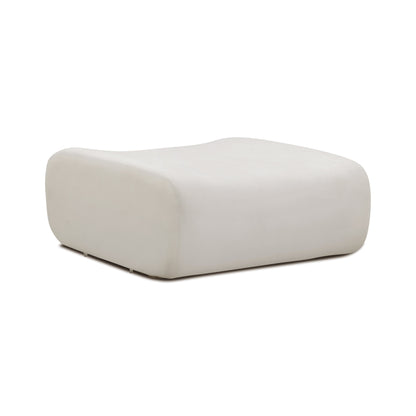 Zenith Contract Grade Upcycled Fabric Ottoman