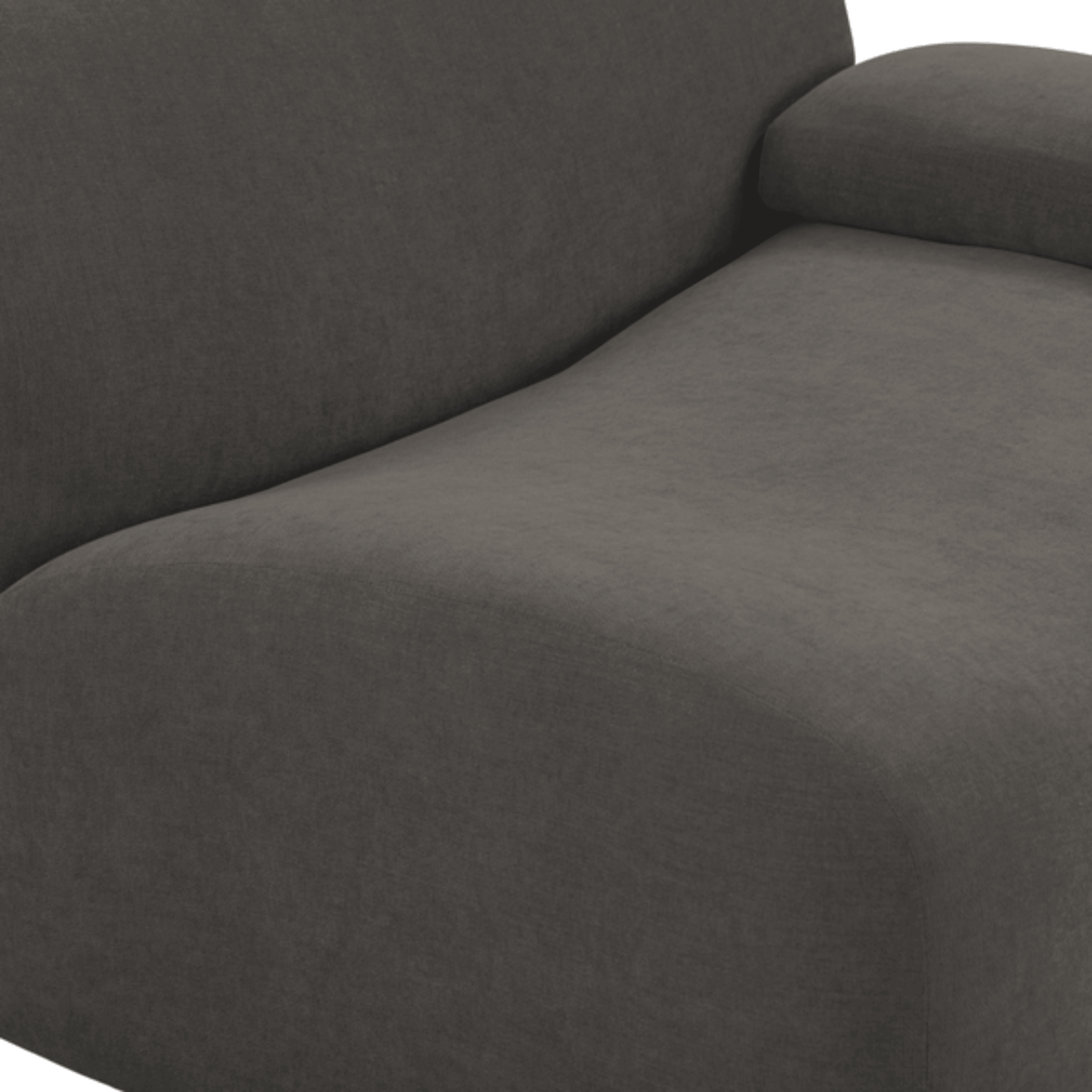 Zenith 80" Contract Grade Upcycled Fabric Modular Loveseat - Image 14