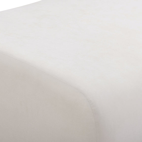 Zenith Contract Grade Upcycled Fabric Ottoman - Image 4