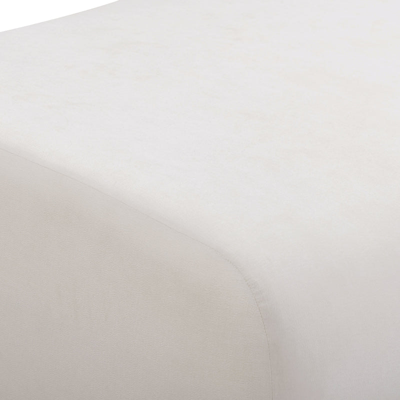 Zenith Contract Grade Upcycled Fabric Ottoman - Image 4