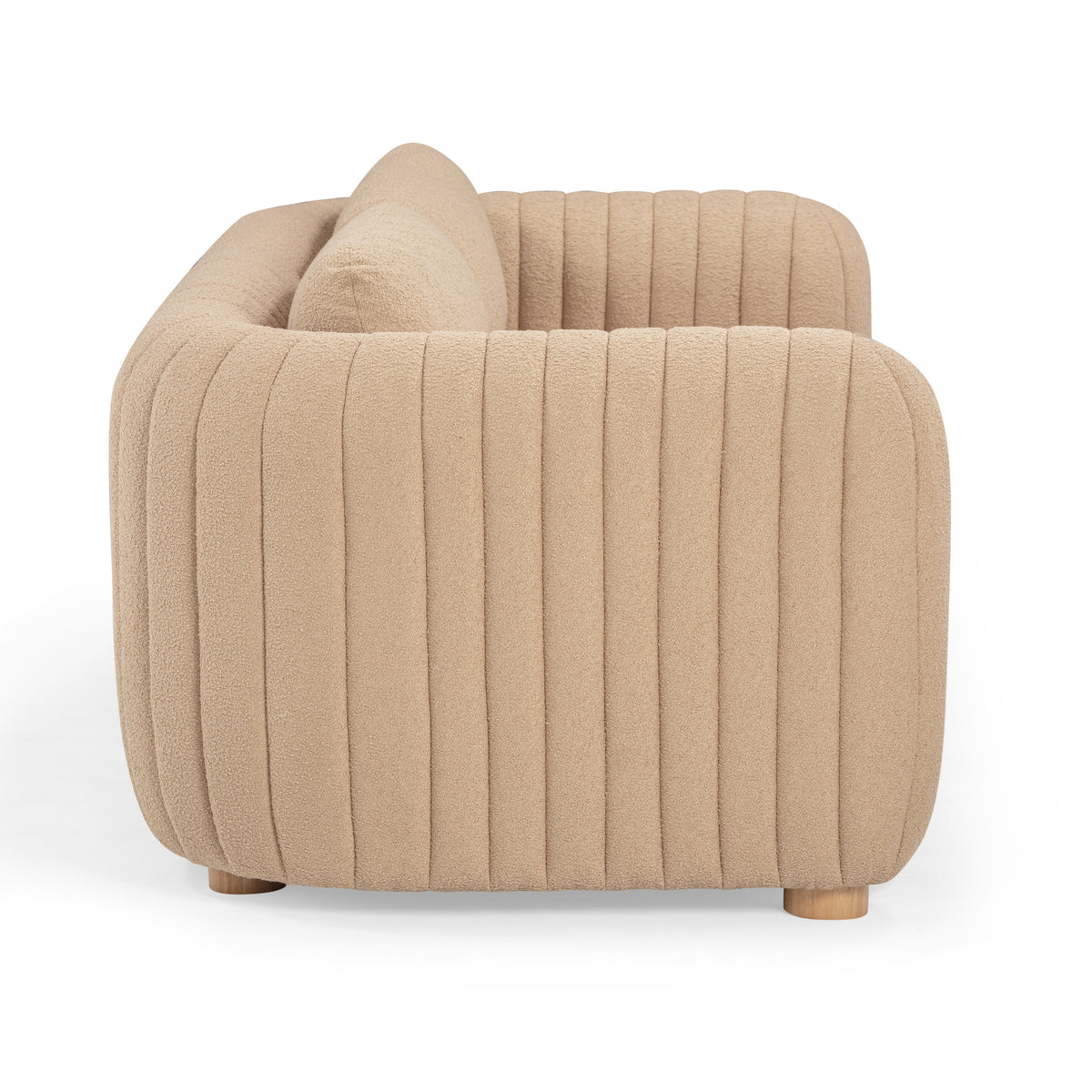 Porto 90" Honey Boucle Sofa - Image 4