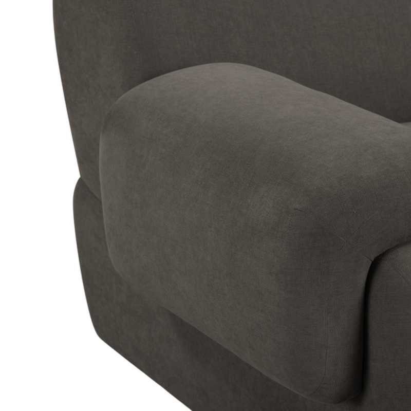Zenith 80" Contract Grade Upcycled Fabric Modular Loveseat - Image 16