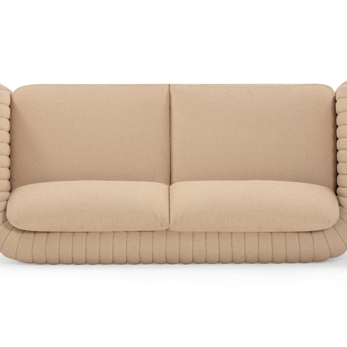 Porto 90" Honey Boucle Sofa - Image 6
