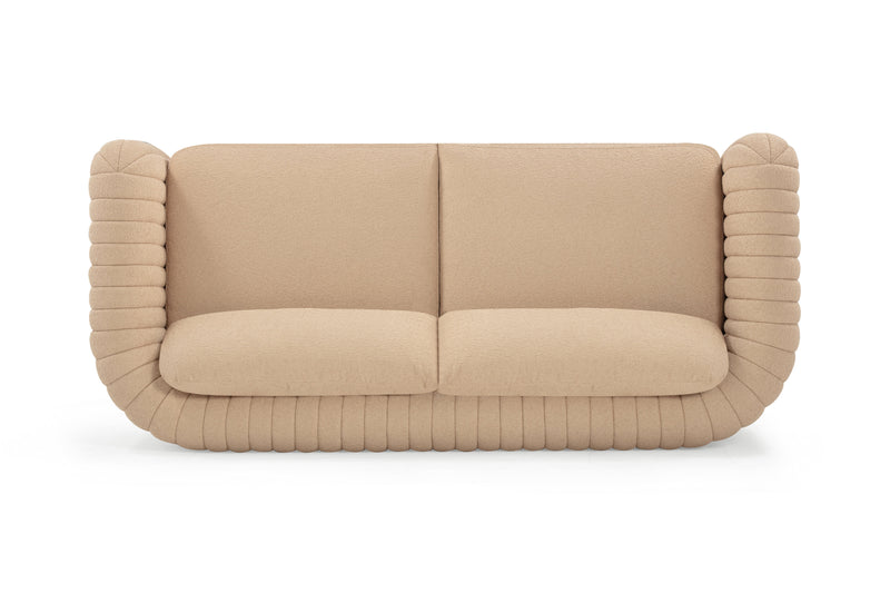 Porto 90" Honey Boucle Sofa - Image 6