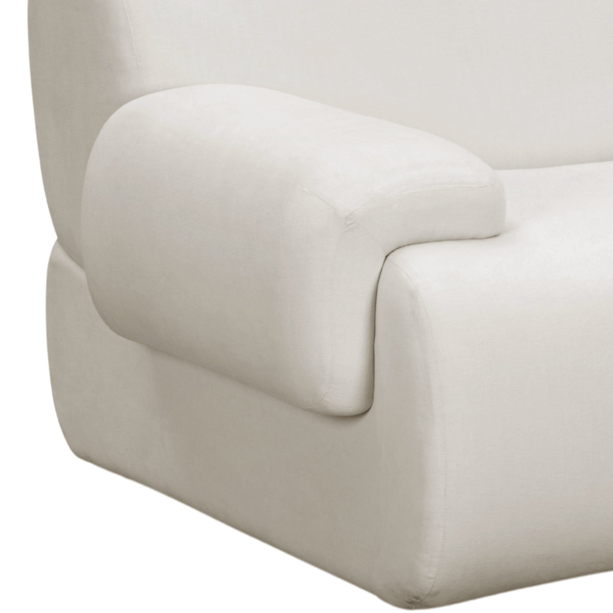 Zenith 5 Piece Contract Grade Upcycled Fabric Modular L Sectional - Image 8