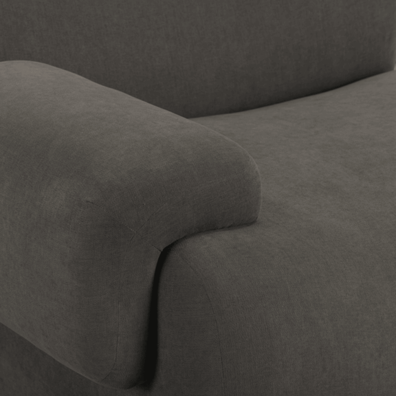 Zenith 116.5" Contract Grade Upcycled Fabric Modular Sofa - Image 15