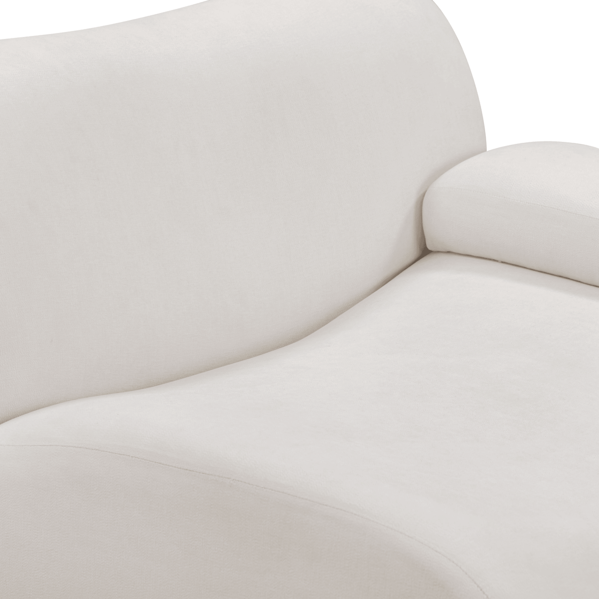 Zenith 80" Contract Grade Upcycled Fabric Modular Loveseat - Image 7